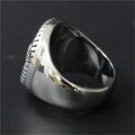 Bague pas cher de charme motif bateau de mer